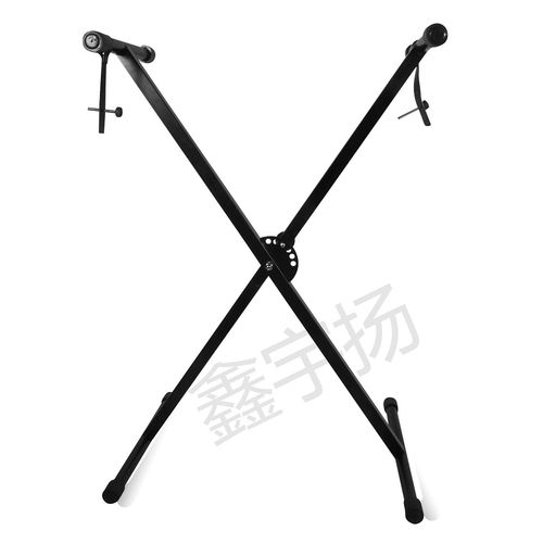 深圳工廠批發電子琴架單管x架樂器配件oem加工定