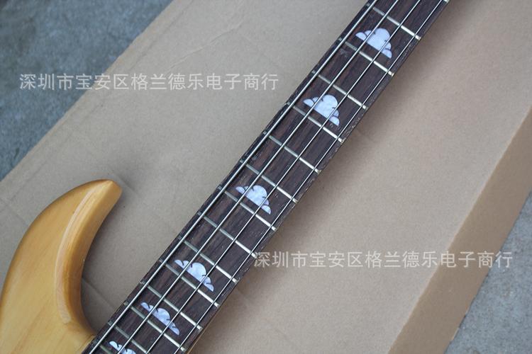 4弦通體電貝斯 玫瑰木指板 金色配件 工廠直銷 量大從優